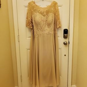 JJ House Beaded Mother of the Bride Gown